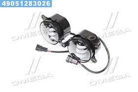 Фара протитуманна СТМ, 30W, WHITE+YELLOW D=90mm, 2шт.