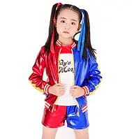 Карнавальний костюм Харлі Квінн для дівчаток 6 в 1 Harley Quinn | зріст 95 145 см | дитячий костюм на свято, ранок, Геловін