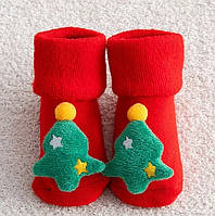 Шкарпетки дитячі новорічні 0-1 рочок та 1-3 рочка ціна 185 грн