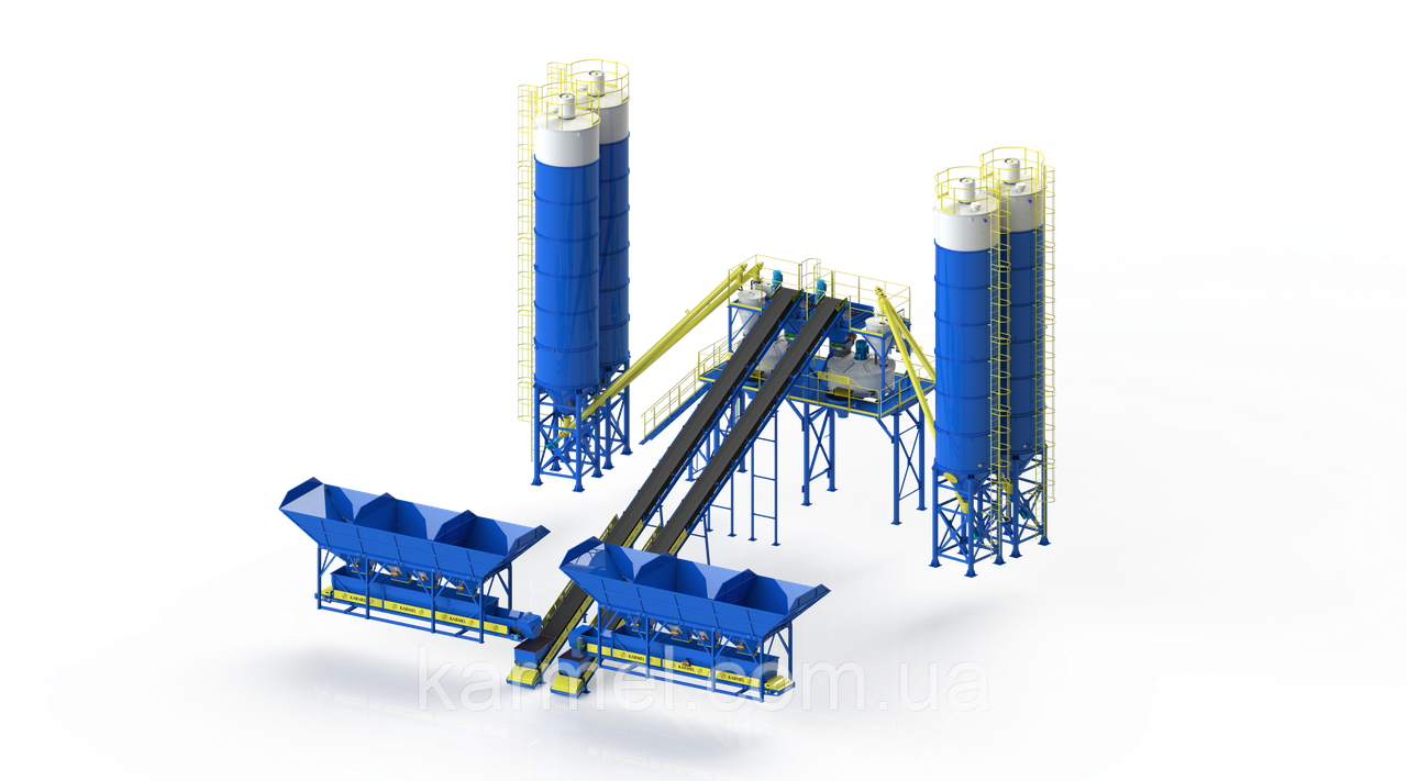 Бетонозмішувальна установка KARMEL 140K STANDART ROTOR (140 м.куб./год.)