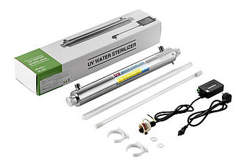 Система ультрафіолетового знезараження SS 25W (1,4 м³/год) підключення 1" (ціна з ПДВ)