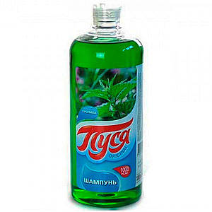 Шампунь для миття волосся «Кропива» ТМ «Пуся» 1000 мл