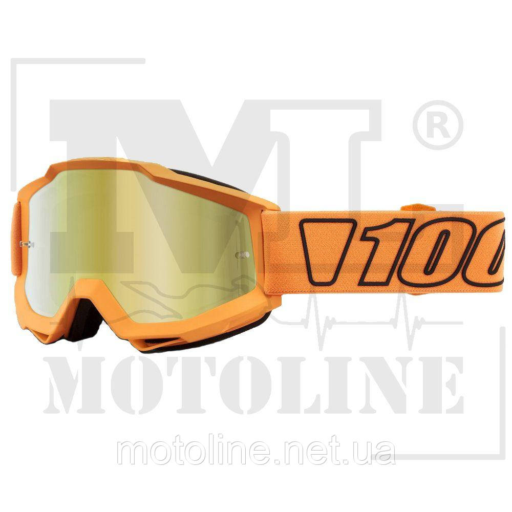 Мотоокуляри 100% ACCURI Goggle Luminari - Mirror Gold Lens