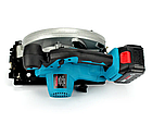 Бездротова циркулярна пилка Makita DHS680Z 1200 Ватт диск до 185 мм 3900 об/хв акумулятори 36V 6Ah, фото 6