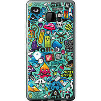 Чехол силиконовый на телефон HTC U Ultra Стикер бомбинг 1 "693u-833-58250"