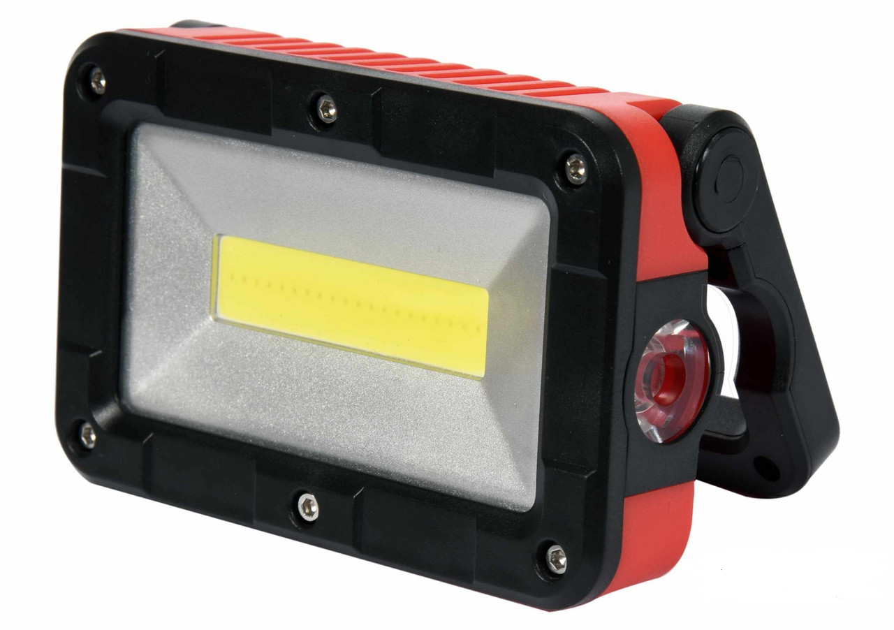 Прожектор з COB-діодами акумуляторний LI-ION 3.7 В 2 А/год 5 ВТ 300 ЛМ 5 режимів+магніт YATO YT-81819, фото 1