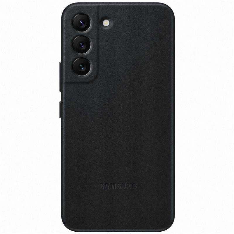 Чохол Samsung Leather Cover Black для Galaxy S22 SM-S901 EF-VS901LBEGRU