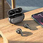 Бездротові навушники Bluetooth гарнітура BOROFONE BW09 TWS Silver, фото 5