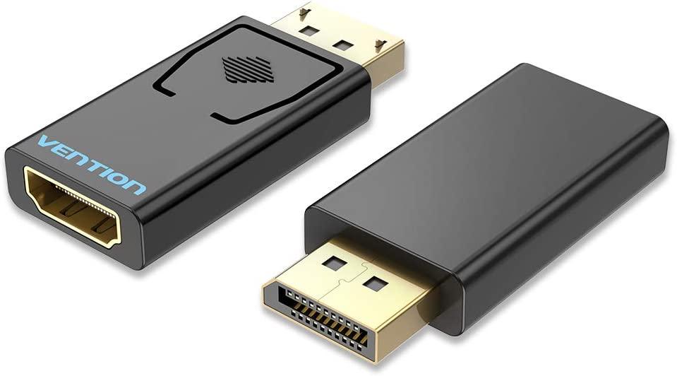 Відео перехідник Vention Display Port (DP) на HDMI 1080P@60Hz (Full HD) Чорний HBKB0