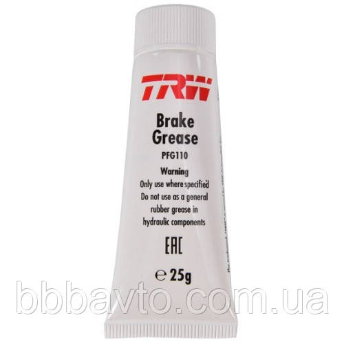 Мастило для супортів пластичне  25 гр (Пр-во TRW ) PFG110, фото 1