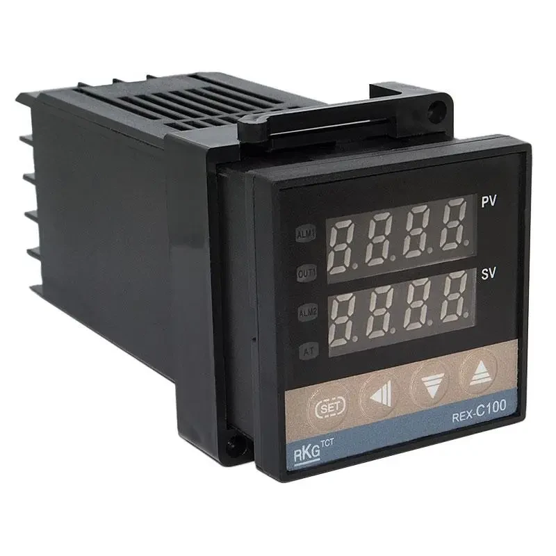 Терморегулятор цифровой AC220V REX-C100FK02-M*AN (релейный выход) + термопара - фото 2 - id-p1710206449
