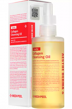 Гідрофільна олія з лактобактеріями і колагеном Medi-Peel Red Lacto Collagen Cleansing Oil 200 мл