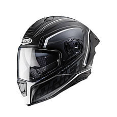 МОТОШОЛОМ ЗАКРИТИЙ CABERG DRIFT EVO INTEGRA КОЛІР ЧОРНИЙ МАТОВИЙ / СІРИЙ / БІЛИЙ