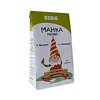 Рисовая манка с яблоком и морковью Bebig, 450 г