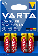 Батарейки VARTA LONGLIFE Max Power AA BLI 4 ALKALINE (204)