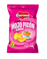 Чипсы GURMA Mojo Picon со вкусом соуса Мохо Пикон, 110 г (8436546054702)