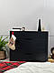 Дизайнерський комод "Орео" з натурального дерева у кольорі графіт, фото 2