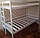 Ліжко дерев'яне двоярусне 80х190 см для Хостела та Дому, фото 5