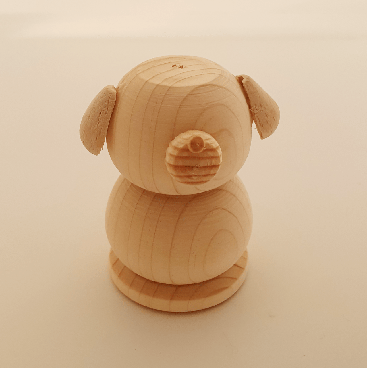 Дерев'яна "Собака" на ялинку 5*3 см | Заготівля для декору | під фарбування для декупажу