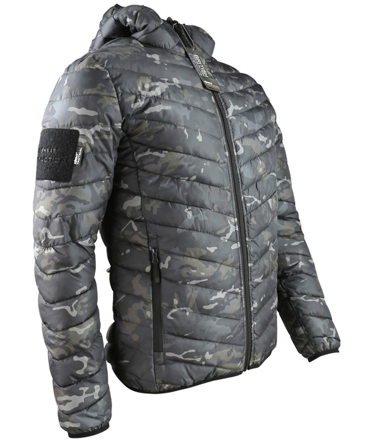 Куртка тактична демісезонна KOMBAT UK Xenon Jacket чорний камуфляж