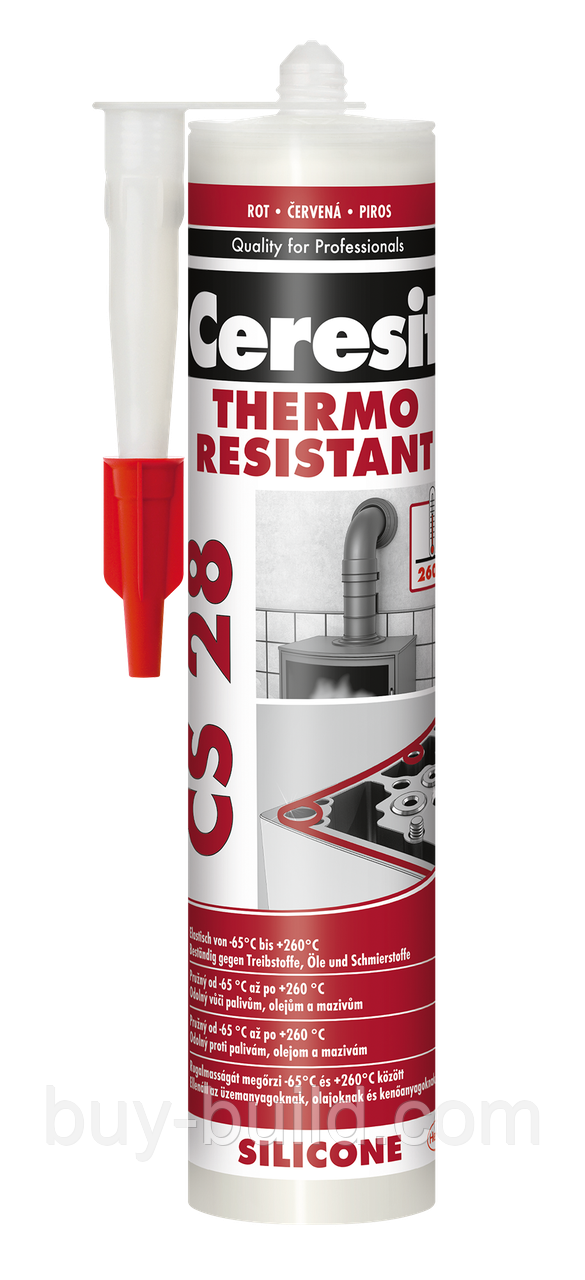 Герметик термостійкий Ceresit CS 28, фото 1