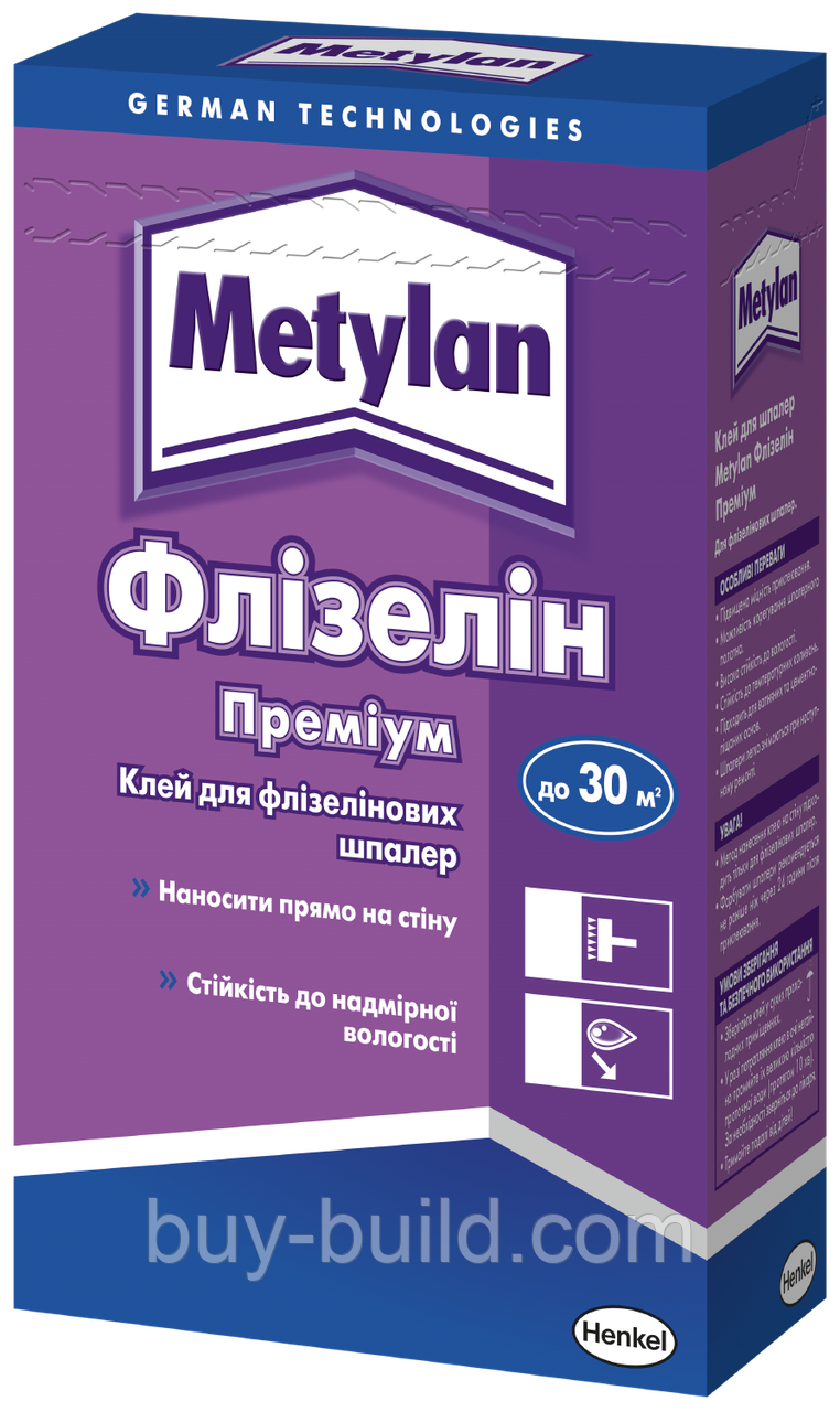 Клей для шпалер Metylan Флізелін Преміум 250г