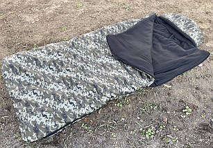 Спальний мішок ковдра зимовий з капюшоном (спальник) збільшений до -20°C VMSport Зима (sp-010-1), фото 2