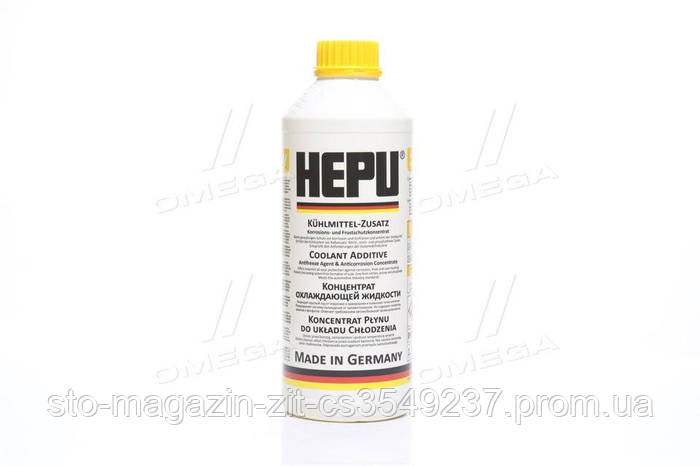 Купить Антифриз HEPU G11 YELLOW концентрат Канистра 1,5л арт. P999-YLW ...
