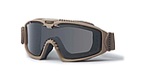 Маска ESS Influx AVS Goggle 1L/2L (Маски 1 шт + лінзи 2 шт), Колір: Terrain Tan, EE7018-10, фото 4