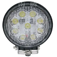 Фара-LED круг 27W (3W*9) 10-30V ? 115*55mm дальний свет 205177