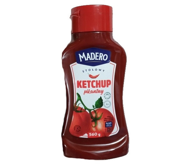 Кетчуп Пикантный Столовый Мадеро Madero Stolowy Ketchup Pikantny 560 мл Польша - фото 2 - id-p1713892901