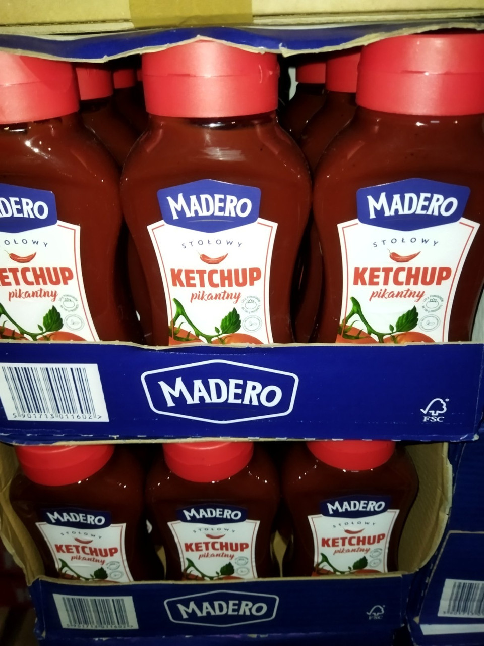 Кетчуп Пикантный Столовый Мадеро Madero Stolowy Ketchup Pikantny 560 мл Польша - фото 4 - id-p1713892901