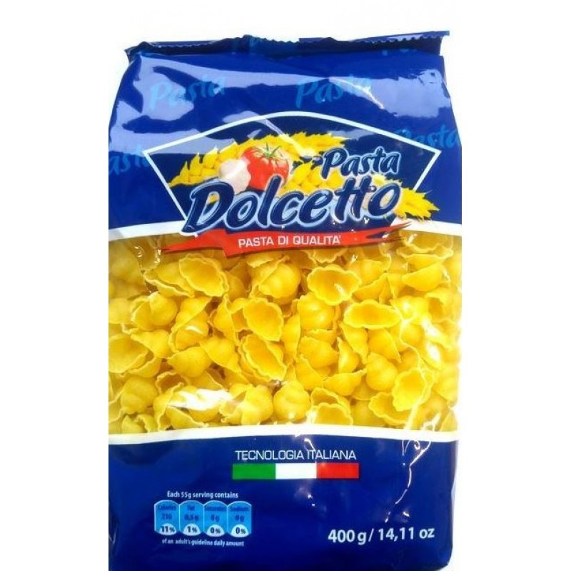 Макаронні Вироби Ракушки Pasta Dolcetto di Qualita 400 г Польща