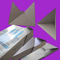 Картонний кутник захисний 120х120 мм з регульованою висотою