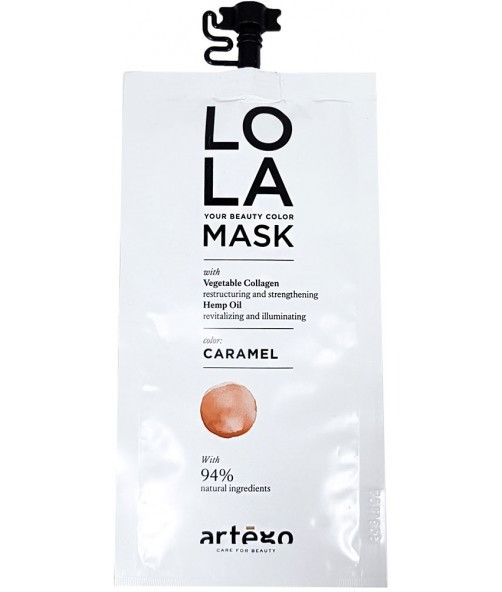 Тонуюча маска Artego Lola Your Beauty Color Mask Caramel, 20 мл, фото 1