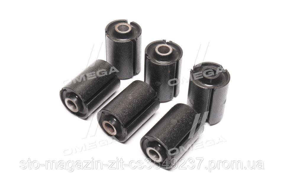 Втулка ушка рессоры ГАЗЕЛЬ (комплект 6 шт №151РУ) (БРТ) Ремкомплект ...