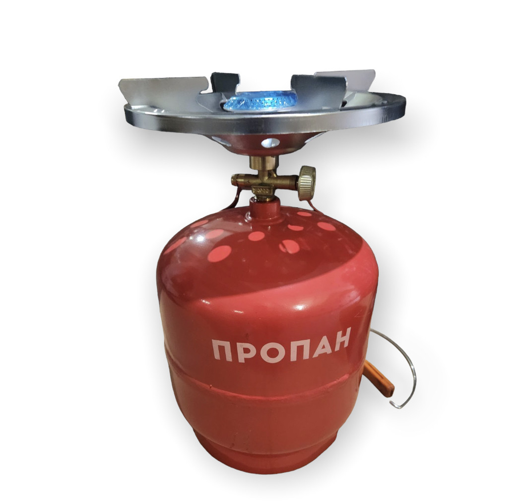 Балон Propane 5 літрів із пальником і перехідником