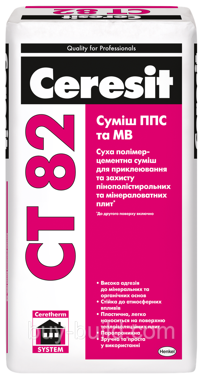 Ceresit CT 82 25кг — Купить Недорого на Bigl.ua (1713906737)