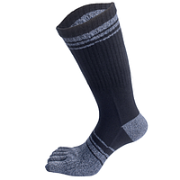Носки с пальцами мужские Аспид GINZIN 39-42 утепленные черно-синий