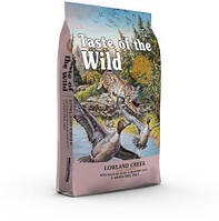 Taste Of The Wild Lowland Creek корм для кішок із смаженою качкою й індичкою, 2 кг