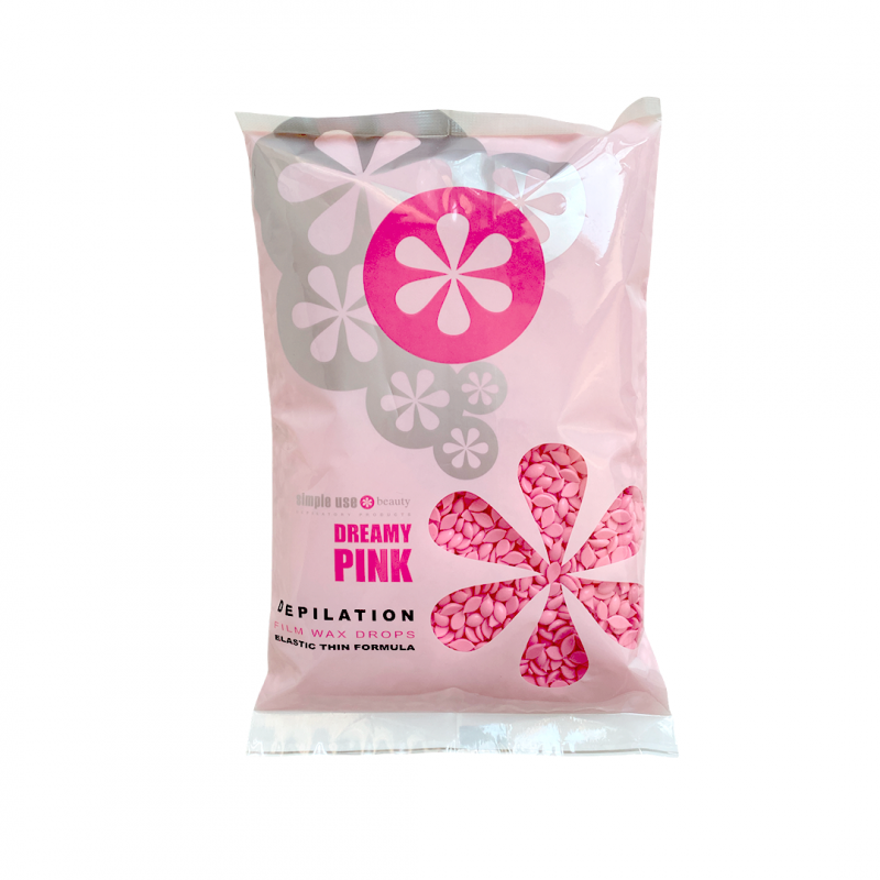 Віск у гранулах Simple Use Beauty Drops Dreamy Pink 800 гр, фото 1