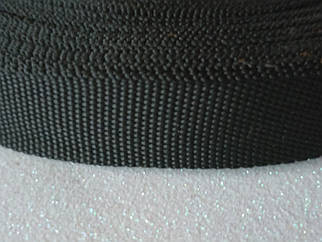 Стропа сумкова ремінна 4см чорна