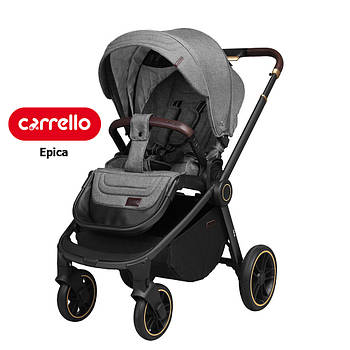Дитяча коляска прогулянкова CARRELLO Epica CRL-8509 Silver Grey Сіра
