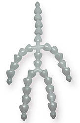 Каркас для іграшок гнучкий Скелет для ляльок та ведмедиків розмір 10 см