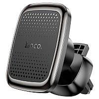 Холдер Hoco CA106 Air outlet magnetic car holder Black Metal Gray