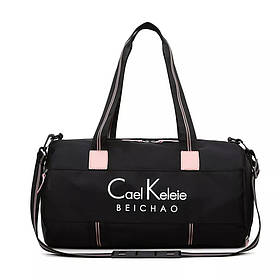 Спортивна жіноча сумка чорна Cael Keleie