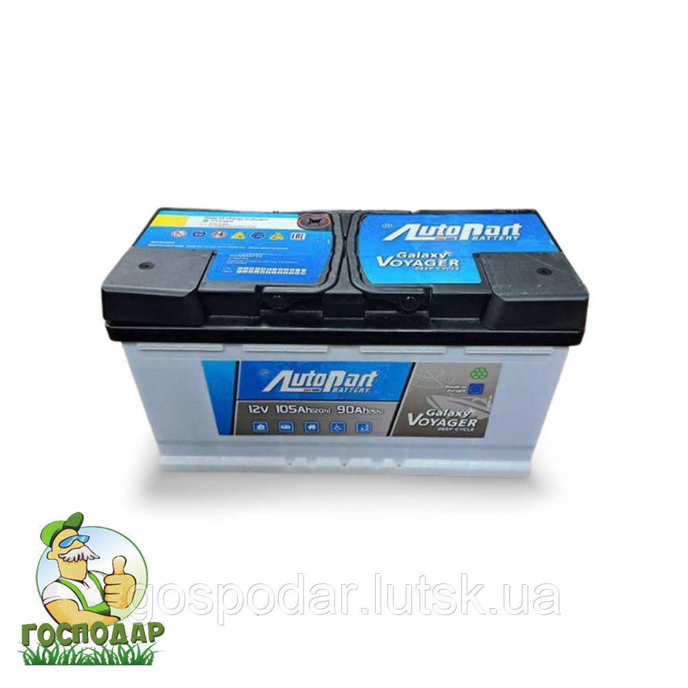 Автомобільний силовий акумулятор для джерела безперебійного живлення Auto Part Voyager 105 Ah/12V, фото 1