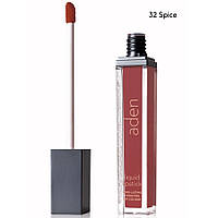 Aden Cosmetics 32 Spice NEW Жидкая устойчивая помада Liquid Lipstick