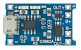 Модуль зарядки Li-Ion акумуляторів TP4056 з захистом, фото 3