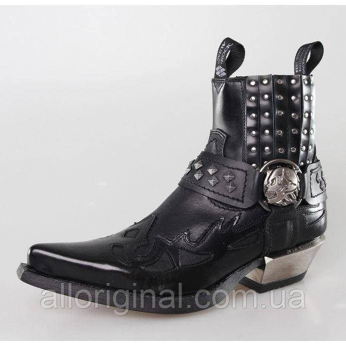 Черевики NEW ROCK - ARTIC NEGRO, ITALI NEGRO, WEST NEGRO-ACERO TACON ACERO